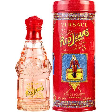 perfume versace mujer red jeans|versace red jeans perfume 75ml.